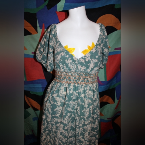 Free People Boho long dress - Picture 3 of 4